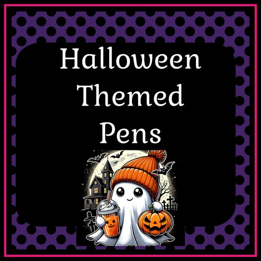 Halloween Beaded Pens