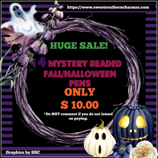 MYSTERY FALLHALLOWEEN PEN SALE