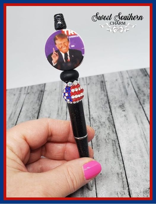 Trump Beaded Pen092-