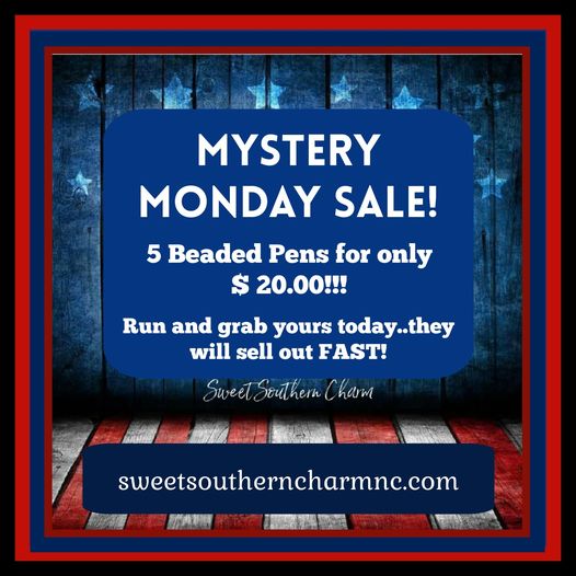 Mystery Monday 5 Pens for $ 20.00-