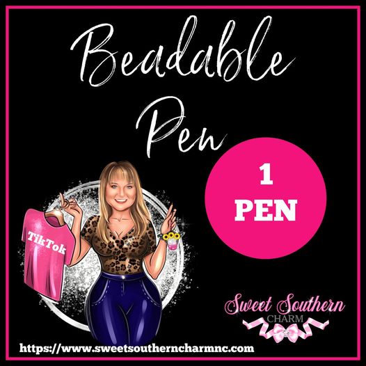 ONE BEADABLE PEN-