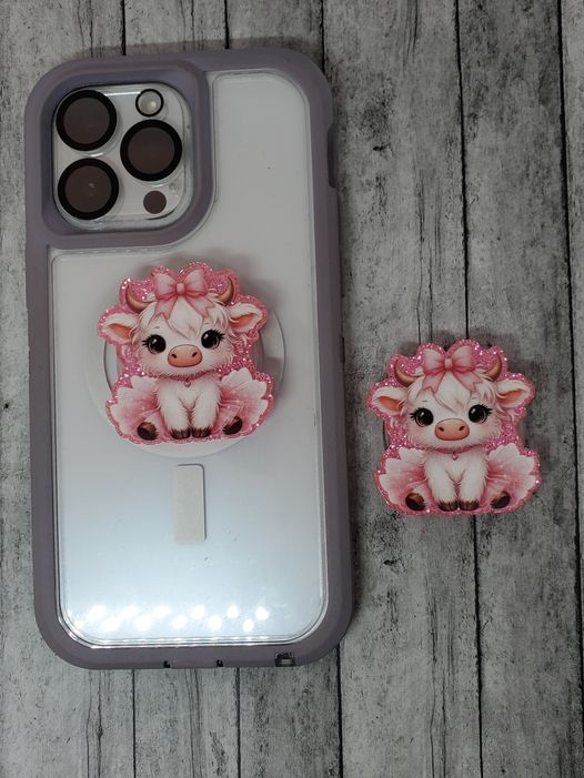 Boujie Pig Acrylic Phone Grip-