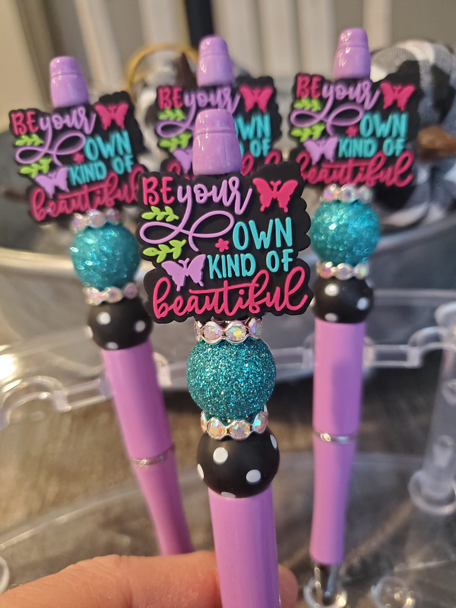 Be your OWN Kind of Beautiful Beaded Pen-