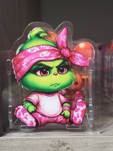 Gorgeous Acrylic Green Girl Pen Holder-