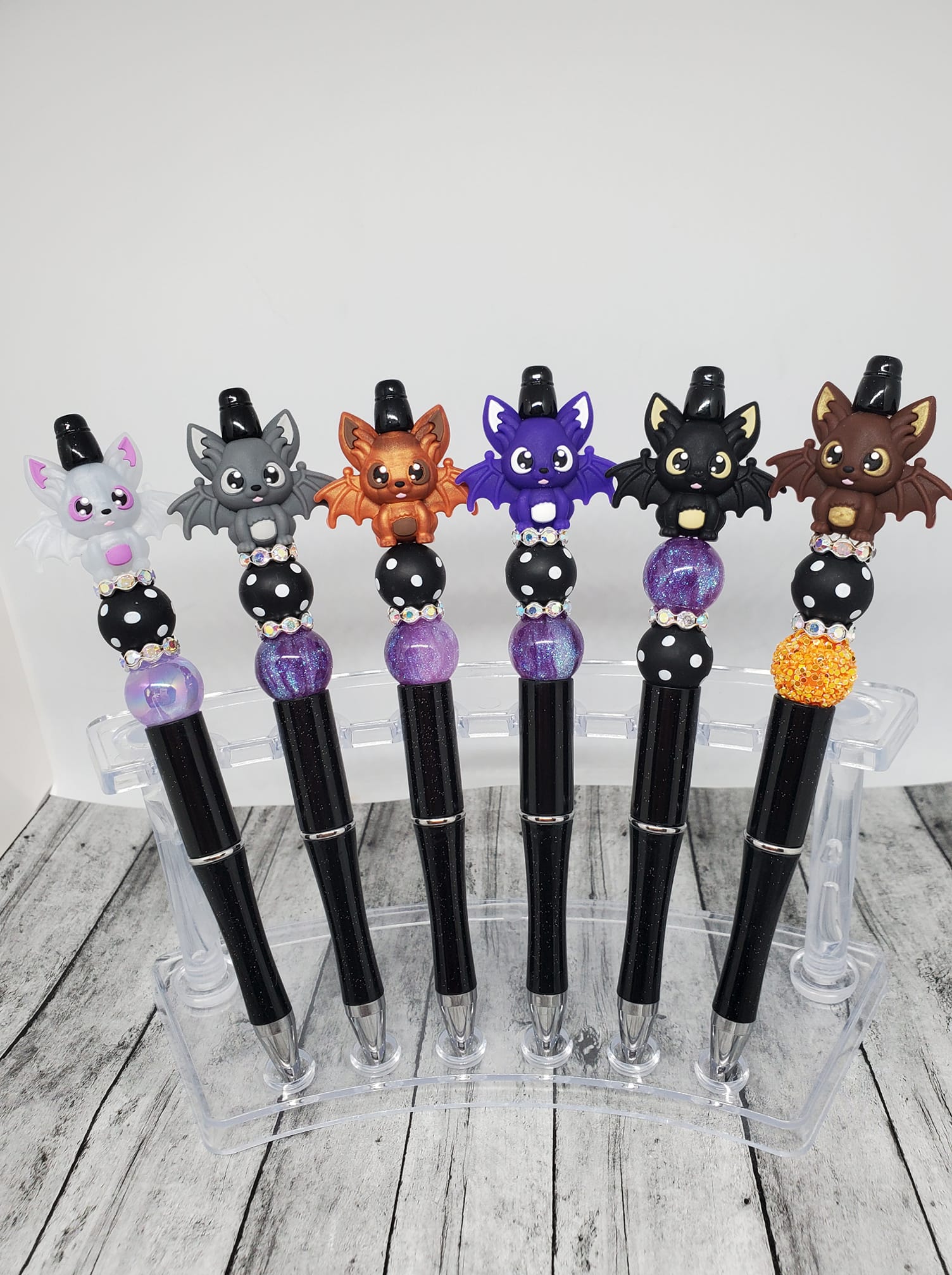 Adorable 3D Bat Beadable Pen-