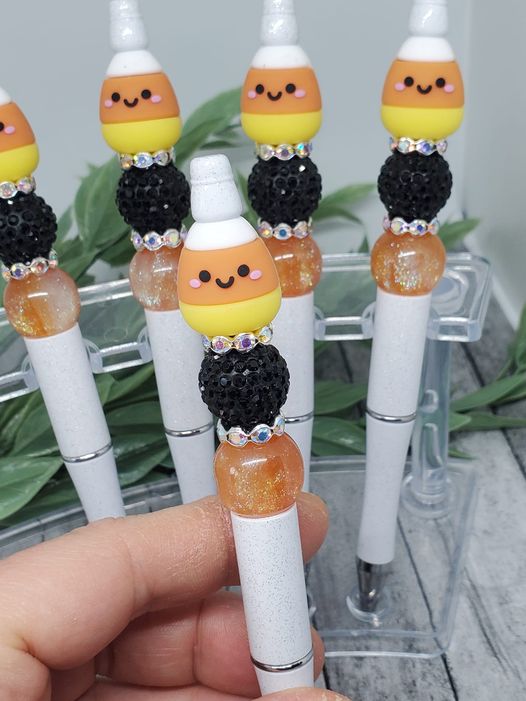 Got Candy Beaded Candy Corn Pen-