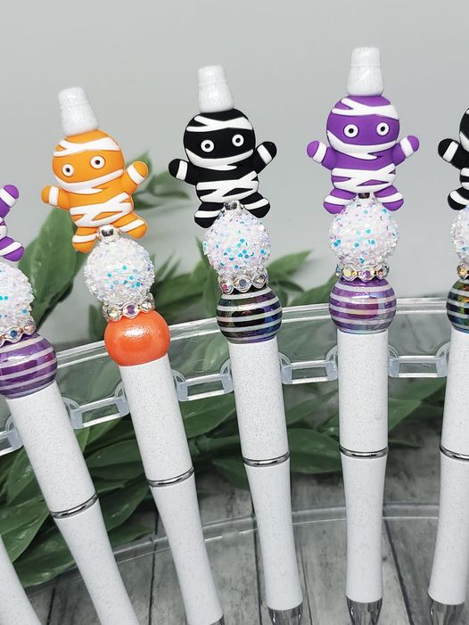 Oh Mummy Beaded Pen-