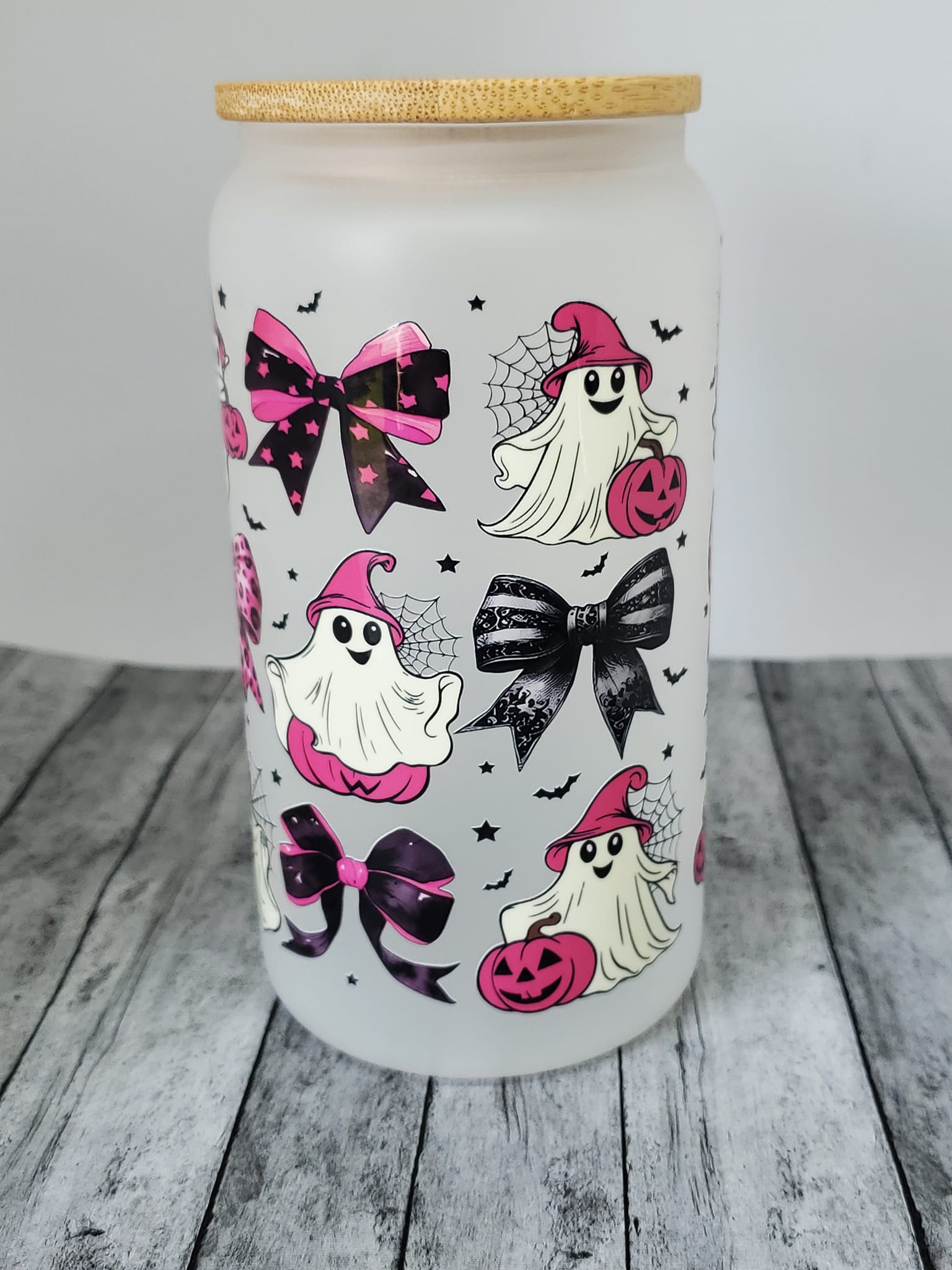 Pink Coquette Ghostie Libby Cup-