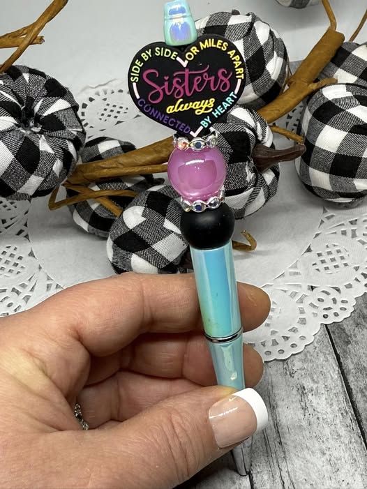 Sisters Beaded Pen-