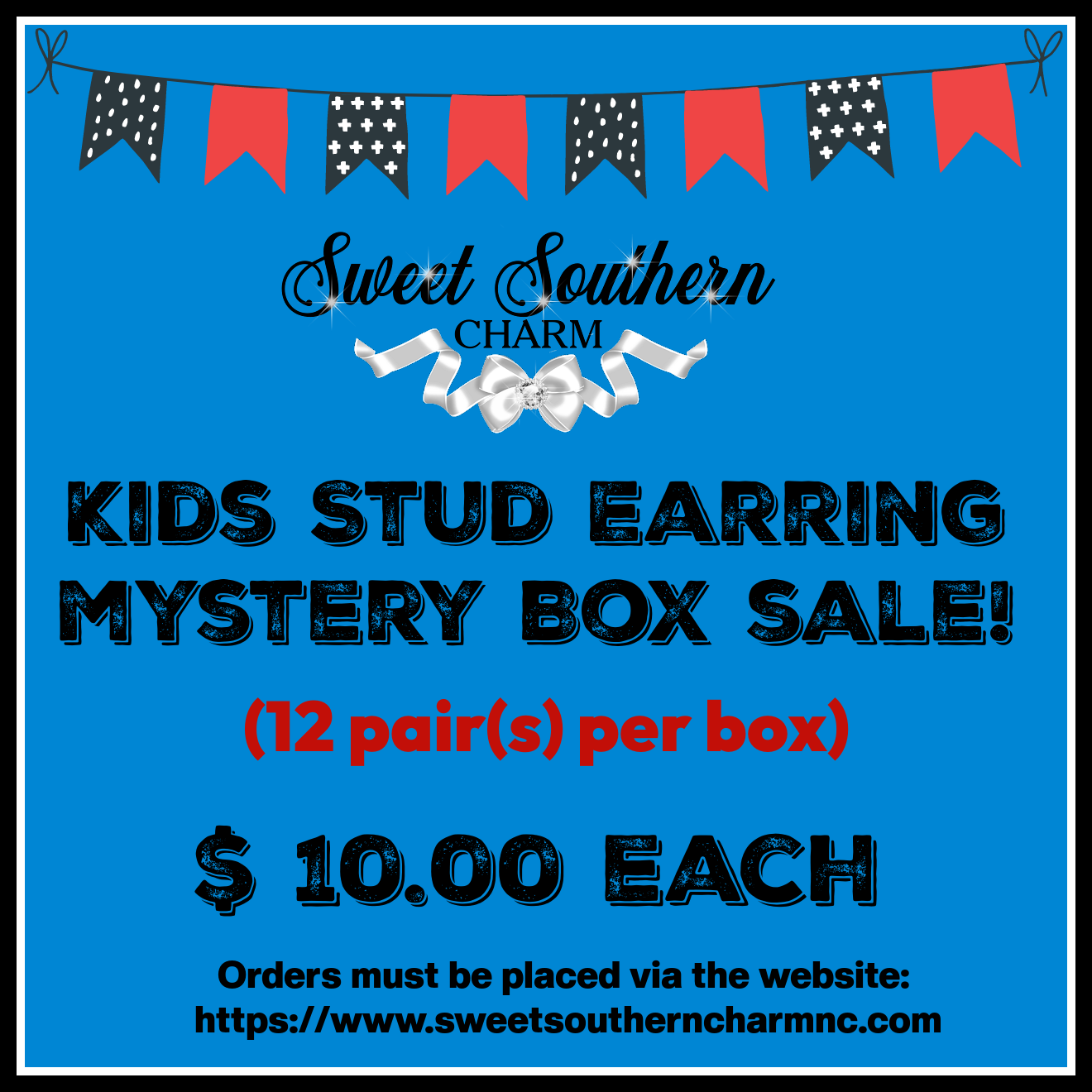 Kids Stud Earring Mystery Box-